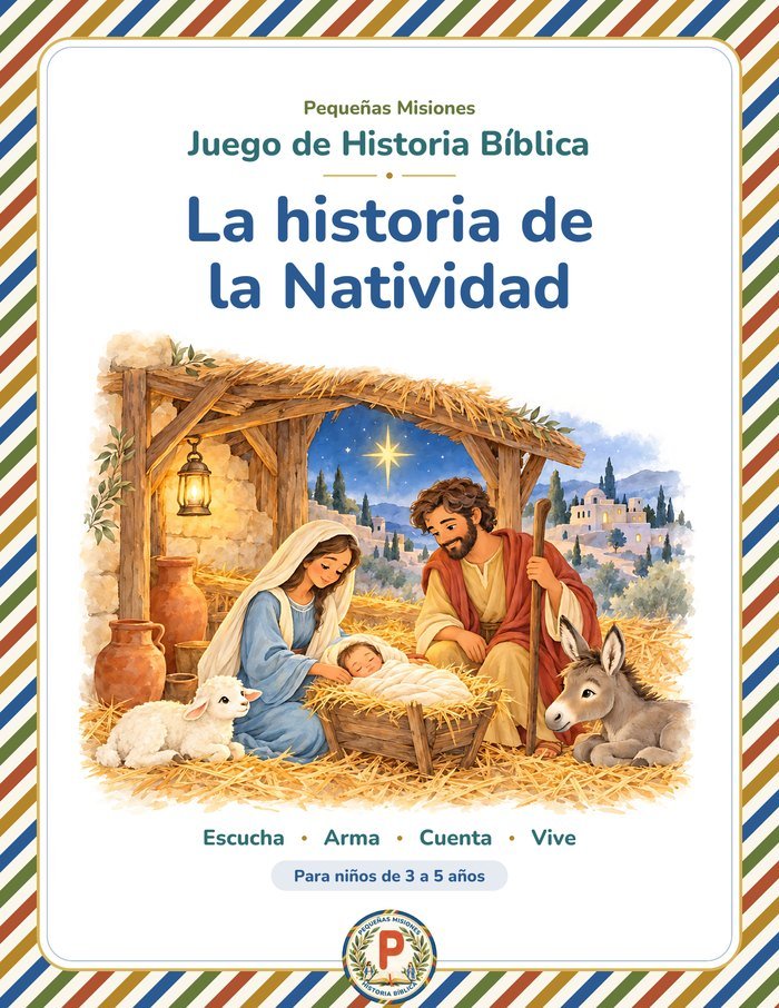 Portada del Juego de Historia Bíblica: La historia de la Natividad